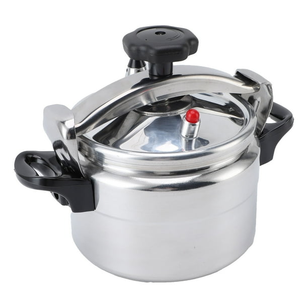 Olla A Presión De Aluminio De 6 Cuartos, Olla A Presión Para Enlatar Con Fondo Compuesto, Universal Para Estufa De Gas Con Parte Superior Plana