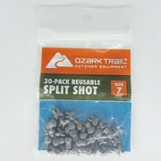 Ozark Trail Fishing Reusable Shot #7, Fishing Lead Weight, Product Size 0.7x0.6cm