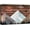 BS13-WOODPANEL-YUK06, variant on wall26 Canvas Print Wall Art Snowy Mountain & Red Sun on Wooden Style Background Nature Wilderness Wood Panels Modern Art Rustic Scenic Colorful Multicolor for Living Room, Bedroom, Office - 24&q