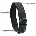 thumbnail image 3 of 2" Wide Tactical Heavy Duty Nylon Large Dog Collar K9 Military With Metal Buckle, 3 of 24