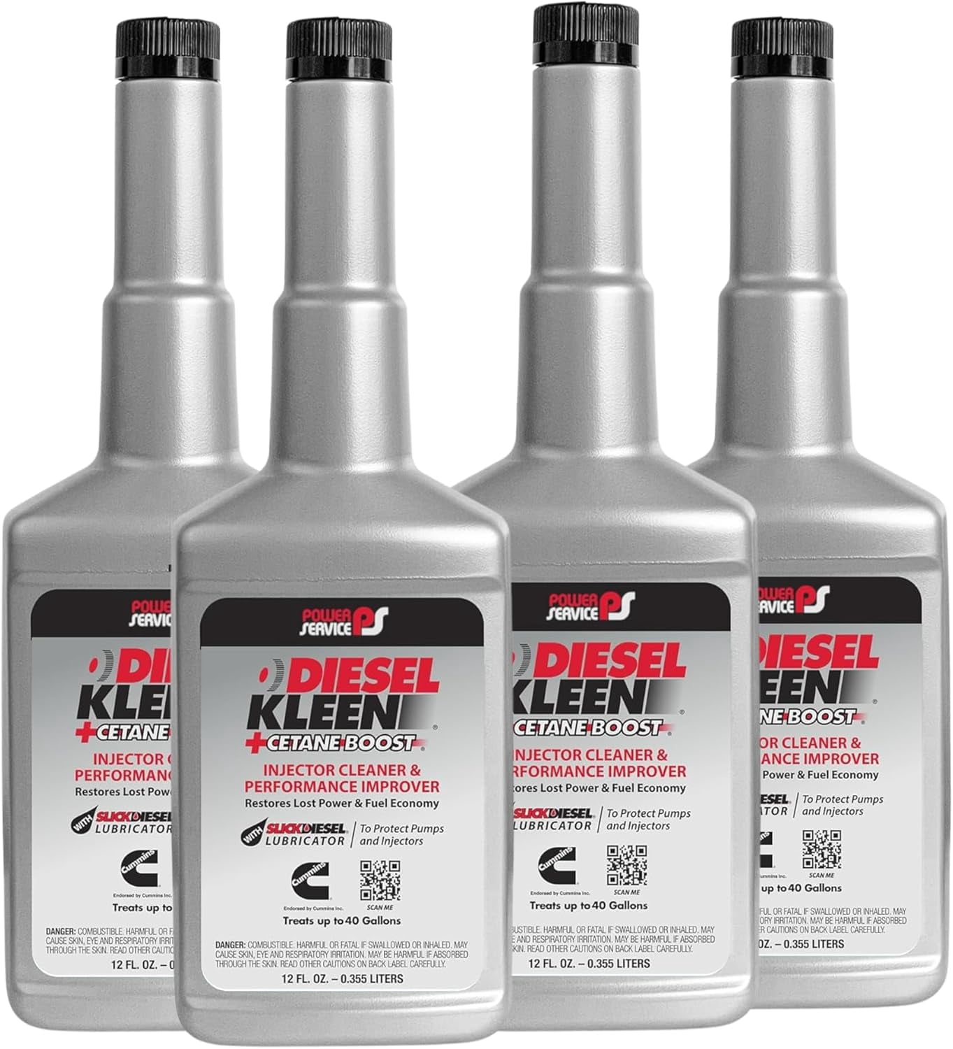 Power Service Diesel 911 Winter Gelled Fuel Additive, 64oz