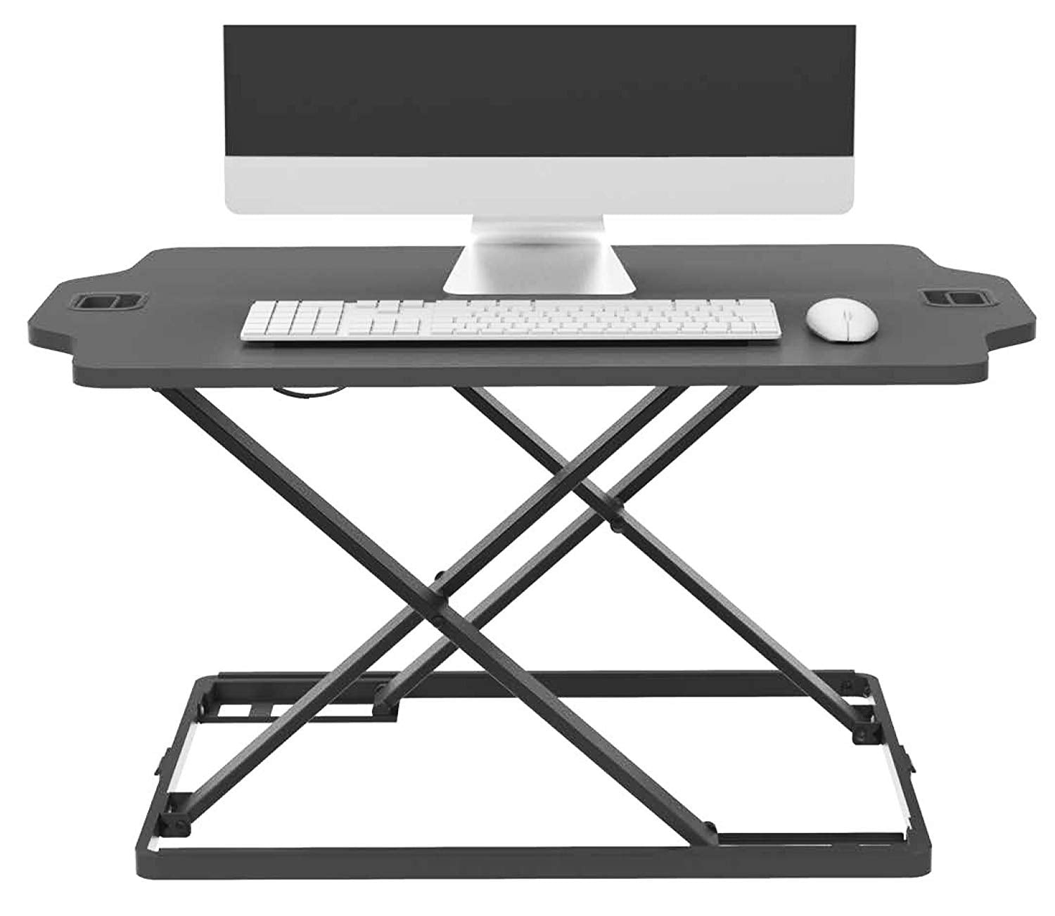 Impact Mounts Height Adjustable Ergonomic Desk Monitor Riser Tabletop ...