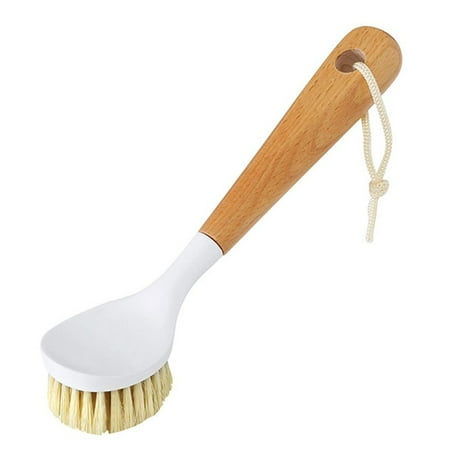 

Hanging New Brush Long Handle Household Wooden Dish Bowl Washing Cleaning Brush Pan Pot Brush Dish Washing Brush SISAL BRUSH HEAD
