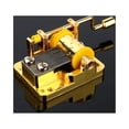 thumbnail image 3 of Loewten Hand Crank Music Box Movement,Cool 18 Notes DIY Mechanical Musical Box Golden Music Movement,Hand Crank Music Movement, 3 of 8