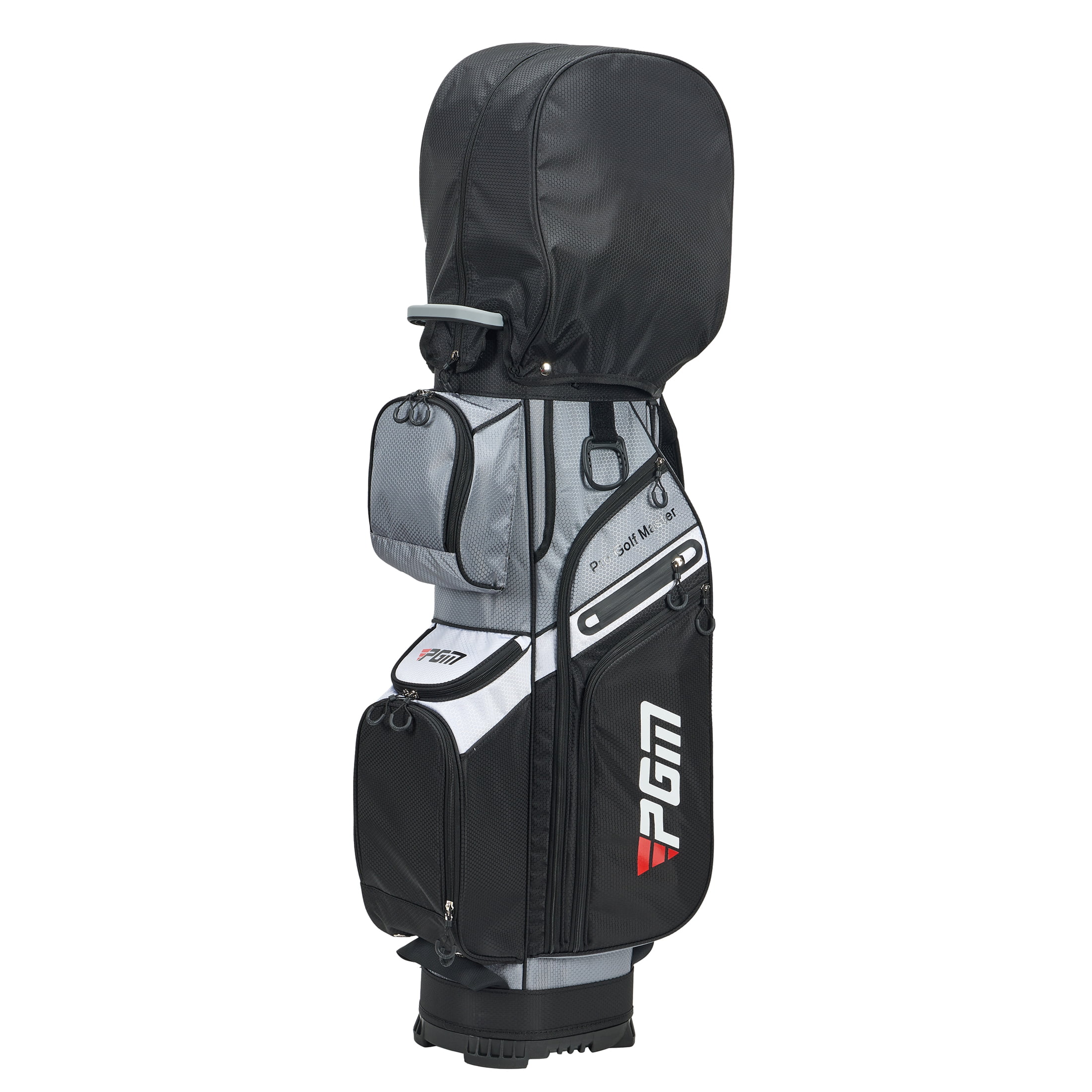 PGM Golf Cart Bag 14 Way Organizer Divider Silent Top Waterproof Bag/Black