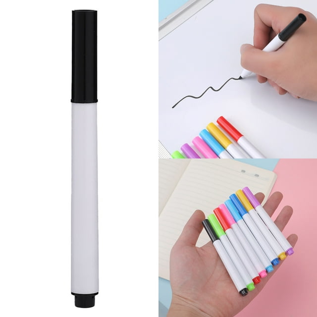 Bovemsi Liquidation Marqueur Tableau Blanc 5ml à Base d'Eau pour Enfants Stylo Effaçable à Base d'Eau
