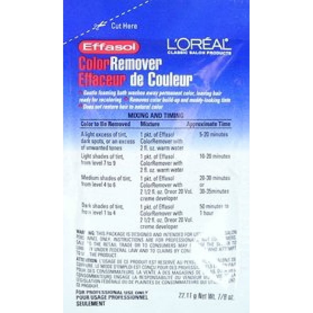 L'Oreal Effasol Color Remover 0.86 oz