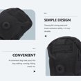 thumbnail image 2 of GOOHOCHY Bolsa de premios para entrenamiento de perros Bolsa para pasear perros Bolsa de almacenamiento de comida para perros Bolsa de comida para entrenamiento de perros, 2 of 8