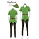 thumbnail image 2 of Disfraz de elfo verde para hombre, disfraz de fantasía de Peter Pan, disfraz de adulto, ropa de fantasía para juego de rol de Halloween, 2 of 5