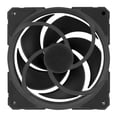 thumbnail image 5 of ARCTIC ACFAN00146A BioniX P120 A-RGB - 120 mm Pressure-Optimised Fan with A-RGB, PWM, Cooler, Fluid Dynamic Bearing, 400-2300 RPM - Black, 5 of 6