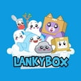 thumbnail image 3 of Lanky Box Rainbow Character Art Boy's 4-Pack Crew Neck Short Sleeve T-shirt Set 3T, 3 of 7