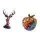 thumbnail image 5 of Figura de cabeza de ciervo,Adorno de cabeza de ciervo,estatua de animal decorativa,Figura de cabeza de ciervo para decoración de mesa creativa,Estatua de estatuilla,Estatuas de resina, 5 of 8
