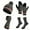 Navy, variant on KANG Winter Adult Men's And Women's Knitted Scarf Warm Christmas Hat Scarf Gloves And Socks Four Piece Set