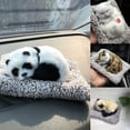 thumbnail image 2 of Flmtop Display Mold Sleeping Cat Design Purifying Air Plastic Cartoon Simulation Animal Model for Car, 2 of 10