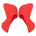 thumbnail image 3 of Red Silicone Road Bike Shifter Lever Covers - Non-Toxic, Ergonomic Protective Sleeves with Excellent Elasticity, Perfectly Compatible with R7000 & R8000 Derailleurs, Washable Bicycle Accessories for, 3 of 7