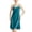 Green, variant on BESEW7 Summer Dresses for Women 2026, Satin V Neck Slim Fit Solid Color Casual Maxi Sundress, Soft Smooth Versatile Loungewear Black M