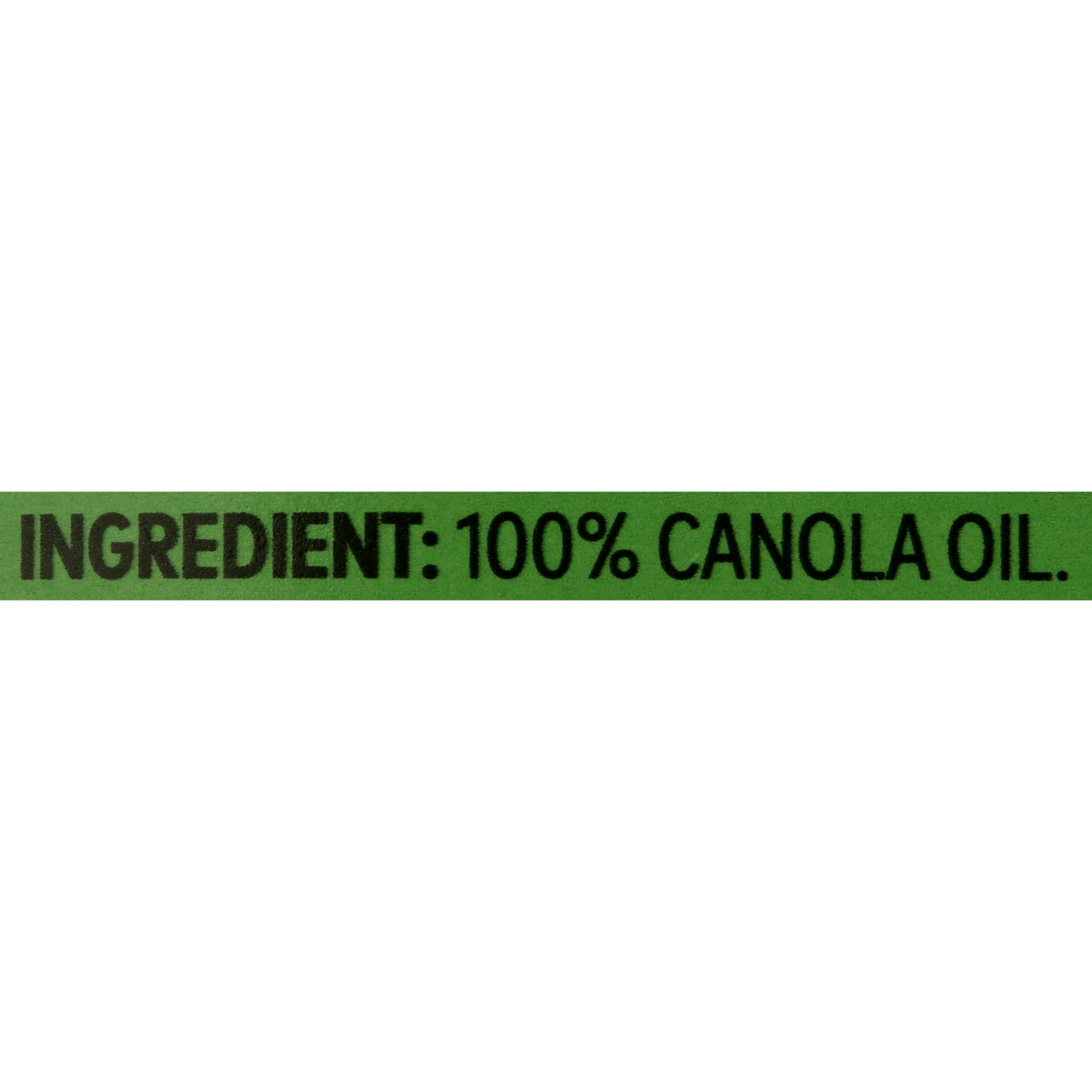 (2 pack) Wesson Pure & Cholesterol Free Canola Oil, 128 fl oz