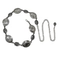 thumbnail image 4 of Cadena de Cintura para Mujer, Cinturón de Eslabones para El Cuerpo, Joyería para El Cuerpo, Pretina Elegante, Cinturón de Metal , Cinturón para Ve Plata, 4 of 8