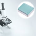 thumbnail image 3 of 1 juego de portaobjetos y cubreobjetos para microscopio, portaobjetos de vidrio óptico para laboratorio, biología, análisis médico y botánico, observación clara de muestras, fácil de usar y almacenar, 3 of 6
