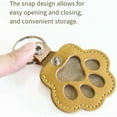 thumbnail image 2 of Dog Hair Keychain,Paw Keychain For Dog Hair,Pet Hairs Keepsake Keychains Paw,Pet Paws Shaped Leather Keychains, 2 of 8
