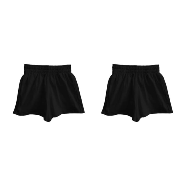 Pantalones Cortos Informales Sonducket Mujer Elegantes Cintura Alta Fáciles de Combinar Algodón Negro Blanco M L XL 2XL
