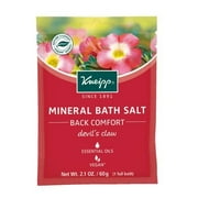 Kneipp Mineral Bath Salt, Back Comfort, Devil's Claw, 2.1 oz.