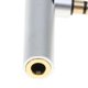 thumbnail image 3 of Ángulo de sonido De 3.5 Mm Y 4 piezas, , Enchufe A Enchufe, Enchufe Adaptador Plata Hugo Conector jack de audio, 3 of 6