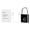 Black, variant on NFTIGB Smart Fingerprint Padlock, Keyless Biometric Lock with 20 Fingerprints Capacity, IP56 Waterproof Anti-Theft Security for Locker and Backpack (2.99 x 1.81 inches / 76 x 46 mm), Black