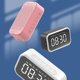 thumbnail image 3 of Reloj de alarma digital Bluetooth-Compatible con HD Mirror Pantalla Muestra Multifunción 3 Configuración de alarma Esterafonía para Dormitorios Escritorio Negro Noticed HA028204-01B, 3 of 7