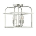 thumbnail image 2 of Trade Winds Lighting 4-Light Ceiling Light In Polished Nickel, 2 of 7