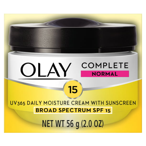 Olay Complete Cream Moisturizer With Spf 15 Normal 20 Oz Walmart