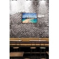 thumbnail image 3 of Moon Hill Flower Cloud Natural Landscape Retro Aluminum Sign 12x16 in Metal Tin Sign Nature Wall Decor Rustic Beach Art for Wall for Cafes Club Pub Wall Sign Gifts, 3 of 6