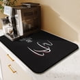 thumbnail image 3 of Coffee Bar Mat Accessories for Countertop Absorbent Hide Stain Rubber Backed Dish Drying Mats for Kitchen Counter Draining Pad Decor Gift Fit Under Coffee Maker Coffee Pot Espresso Machine (24x16in), 3 of 5