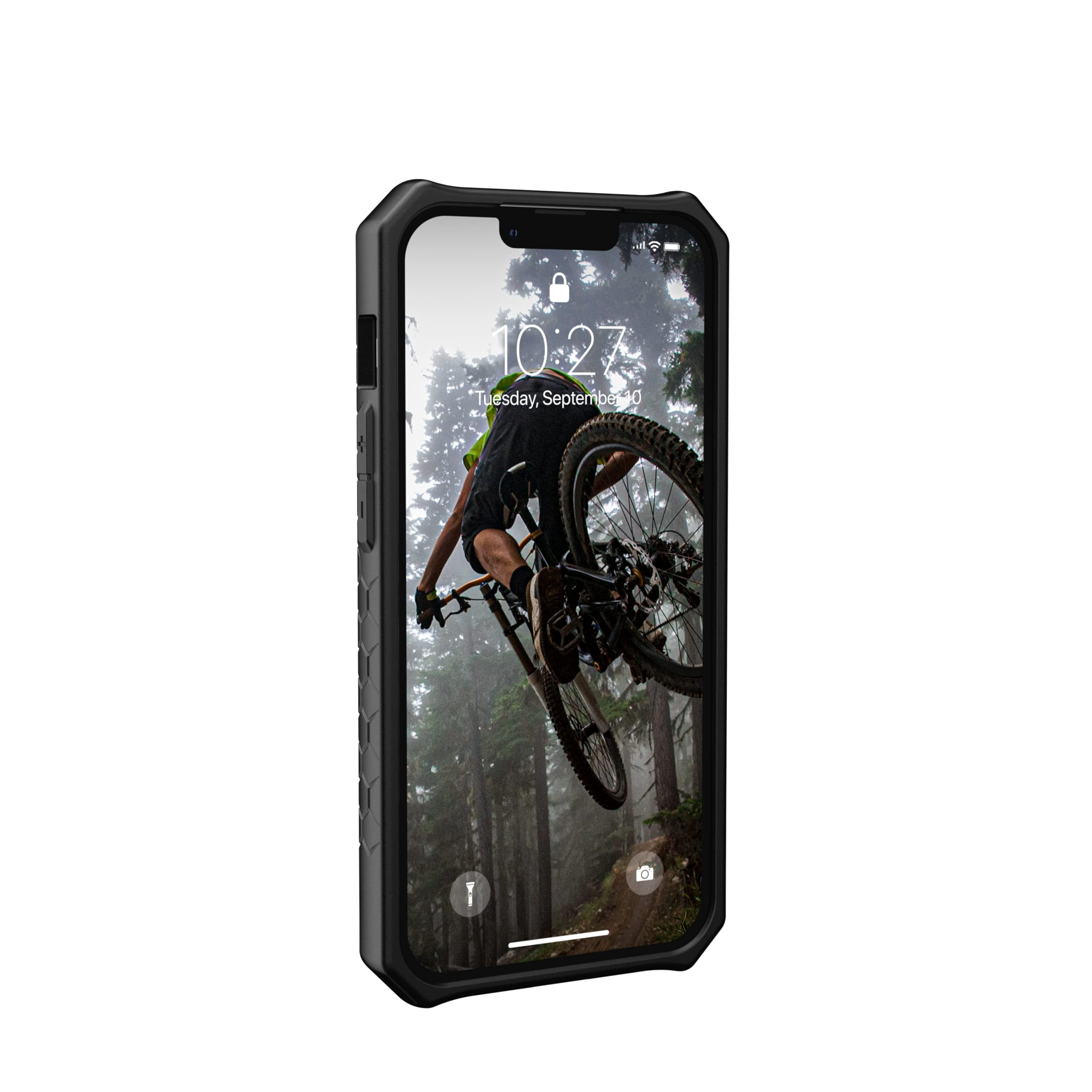 UAG iPhone 13 Pro Case Black Rugged Lightweight Slim Shockproof Premium Monarch Protective Cover, [6.1 inch Screen]