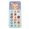 thumbnail image 2 of Baby Cell Phone Toy, Baby Smart Phone Toy English Learning  for Toddler Orange,Green, 2 of 7