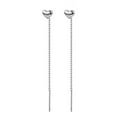 thumbnail image 1 of Pendientes con borlas en forma de corazón para mujer, nuevos pendientes con forma de corazón, pendientes colgantes J99C P0D0, 1 of 7