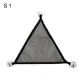 thumbnail image 2 of Trayknick Reptile Hammock Triangular Shape Good Air Permeability Stable Small Pet Lizard Mesh Hanging Bed Pet Supplies Style 1, 2 of 13