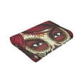 thumbnail image 6 of ZICANCN Throw Blanket Sugar Skull Pretty Lady , Couch Ultra Soft Micro Fleece Sofa Bed Camping Travel Blanket for Adults, 60"x50", 6 of 8