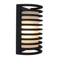 thumbnail image 1 of 20010LEDDMGLP-WH-RFR Bermuda Outdoor LED Bulkhead Wall Light, White, 1 of 1