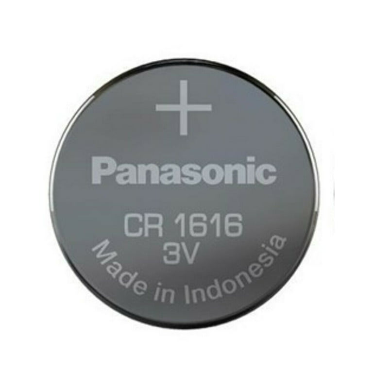  Panasonic CR1616 3V Coin Cell Lithium Battery, Retail Pack of 2  : Health & Household