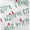 thumbnail image 5 of Chubby Single Waiting on Kris Kringle Bodysuit Jumper Girls Infant Baby Brisco Brands 18M, 5 of 7