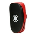thumbnail image 2 of Boxing Hand Target, Curved  PU Leather Ergonomic Design  Free Kick Training Shield  For Sanda Red, 2 of 8