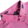thumbnail image 2 of Visive Mens Big And Tall Short Sleeve Button Shirt, Printed Pineapple Shirts, 2 of 8