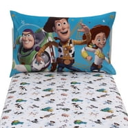 Disney Toddler Bed Sheet - Toy Story "To Infinity and Beyond" Fitted ...