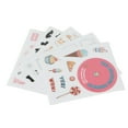 thumbnail image 3 of Camera Stickers, Innovative Strong Adhesion Cute Cartoon PVC Decorative Colorful Stickers  For Camera Bags Dessert Animal Series,Space Animals Series, 3 of 8