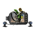 thumbnail image 2 of 3" Screen Full Body Waterproof Motorcycle DVR Dash Cam 1080P Front Rear View Motorcycle Camera Recorder Box ,Clear Images, 2 of 7