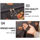 thumbnail image 5 of Extra Large Storage Bags Strong Handles Zippers Heavy Duty Washable Moving Bag Closet Underbed Organizer For Bedding Blanket, Reusable Foldable Portable Organizer, Metal Frame Zippered, 5 of 9
