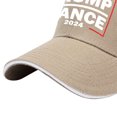 thumbnail image 2 of Trump Vance 2024 Sombrero Bordado Papá Ajustable para Hombres Mujeres (caqui) Rojo, 2 of 8