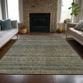 thumbnail image 5 of Dalyn Rugs Machine Washable Indoor/Outdoor Chantille ACN2105 Chocolate 2'6" x 3'10" Rug, 5 of 9