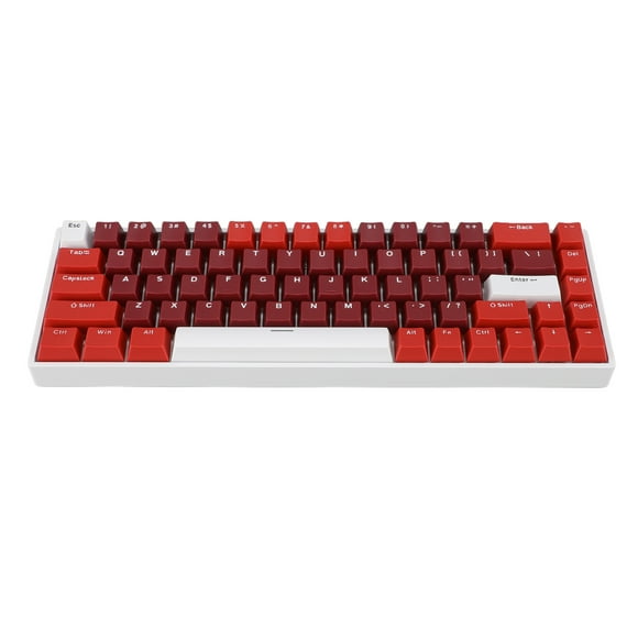 68 Keys Mechanical Keyboard, Portable RGB Backlit 60 Percent Mechanical Keyboard for Computer with USB Port